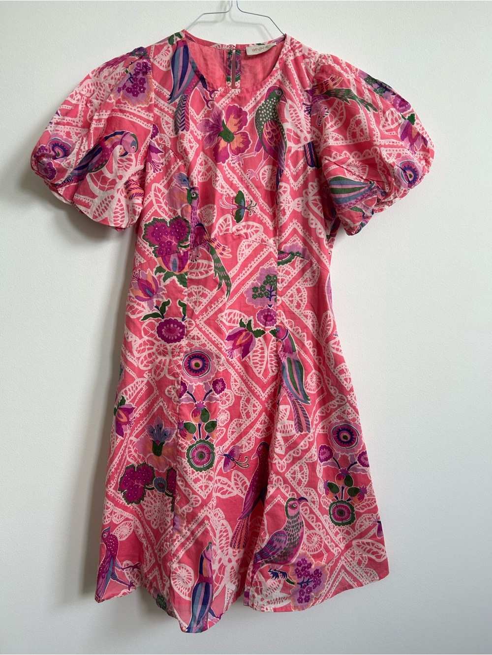 BANJANAN Gracia Puff Sleeve Dress Small